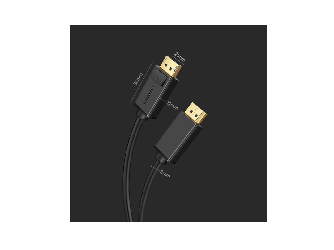 uGreen 1m 4K DispalyPort DP Cable DP102-10244 uGreen 1m 4K DispalyPort DP Cable DP102-10244